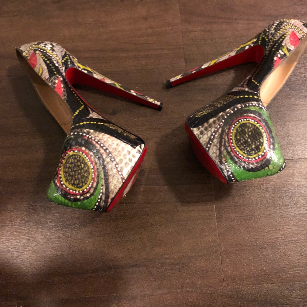Christian Louboutin Daffodile Python - image 3